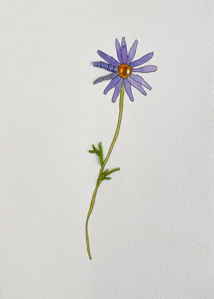 Periwinkle Flora I, Image 1.