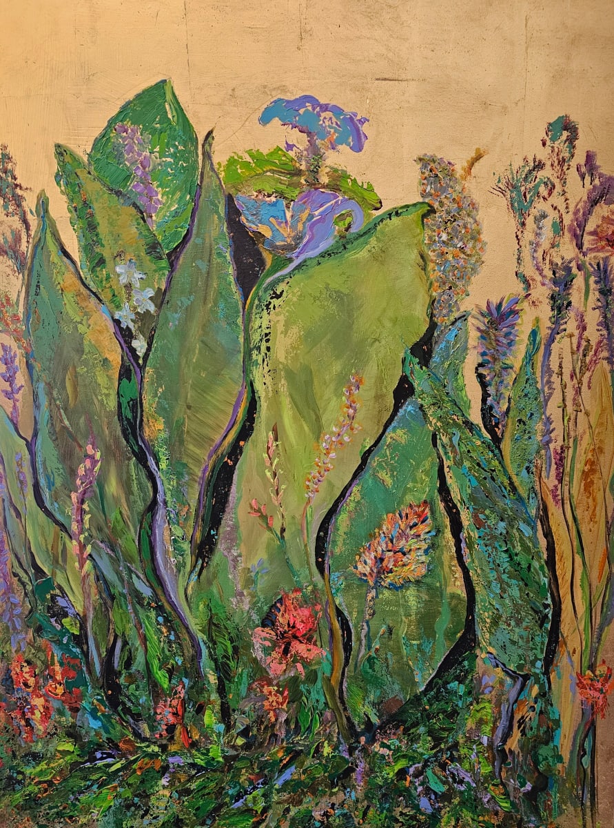 Golden Garden by Orbedonna 