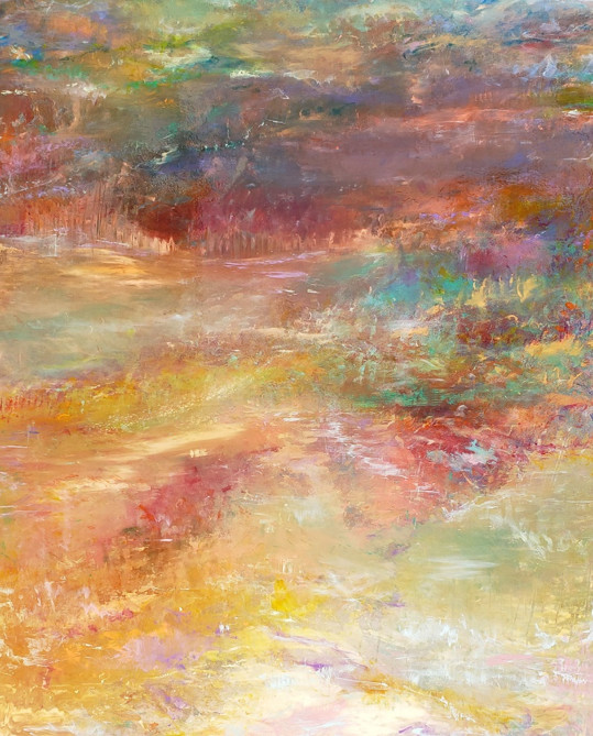 Sunset On The River by Orbedonna 