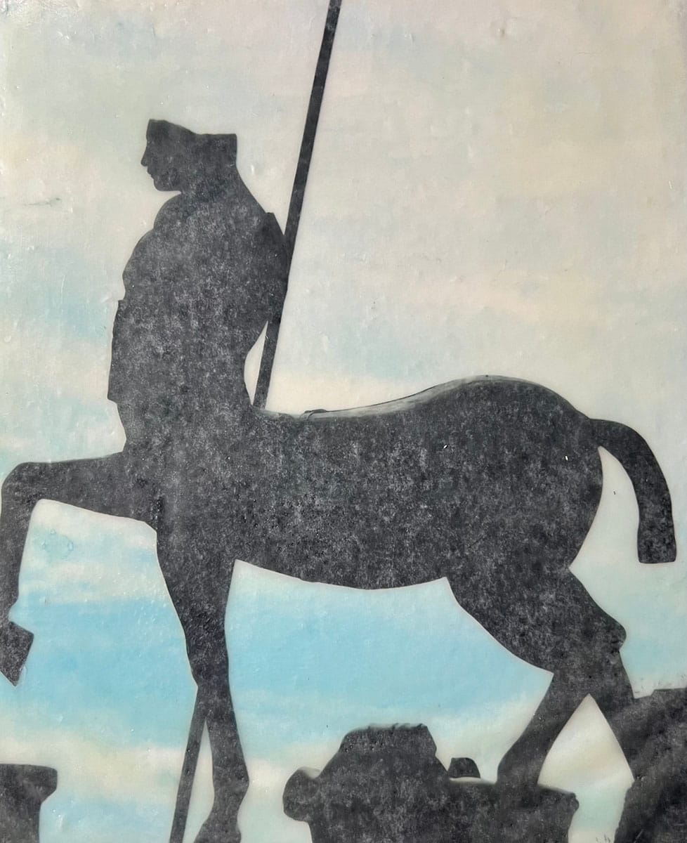 Pompeii Centaur by Kathie Collinson  Image: This statue is located at Pompeii Italy