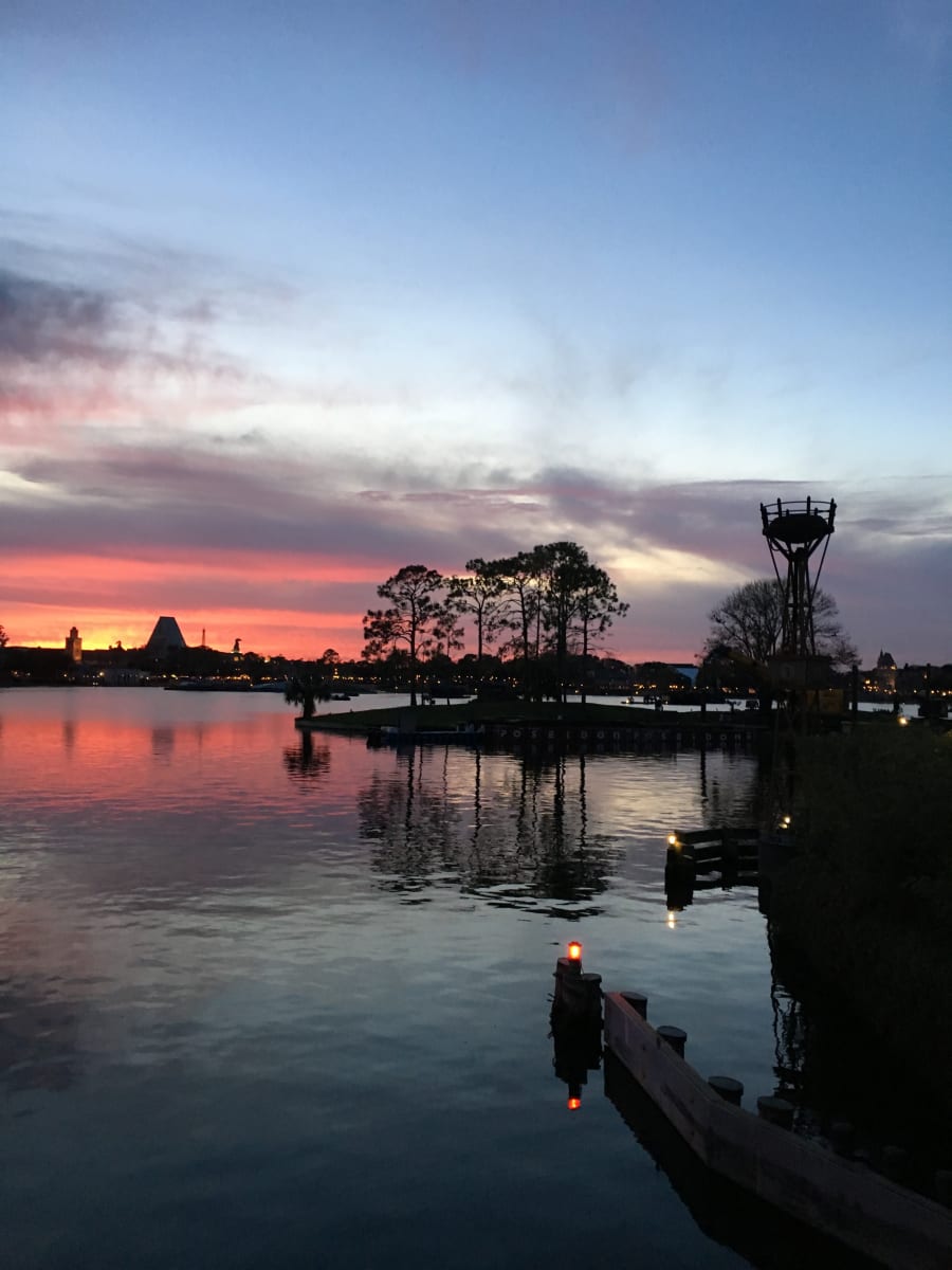 Epcot Sunset #3, Image 1.