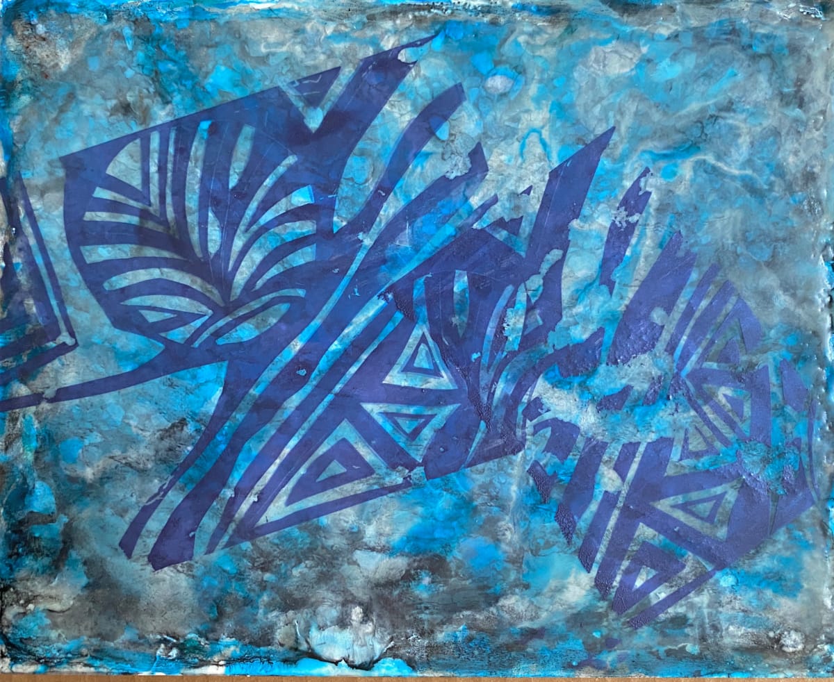 Palm Screenprint, Image 1.