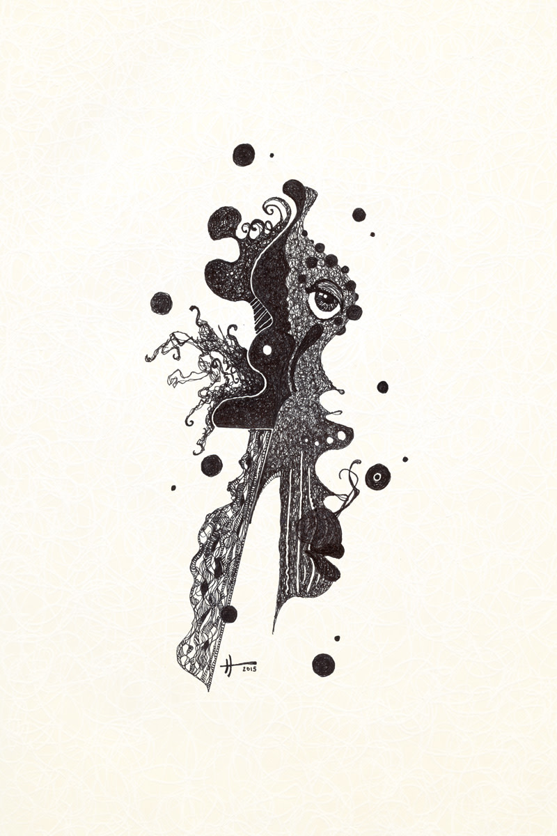 Copper Scribbles by James Joel Holmes 