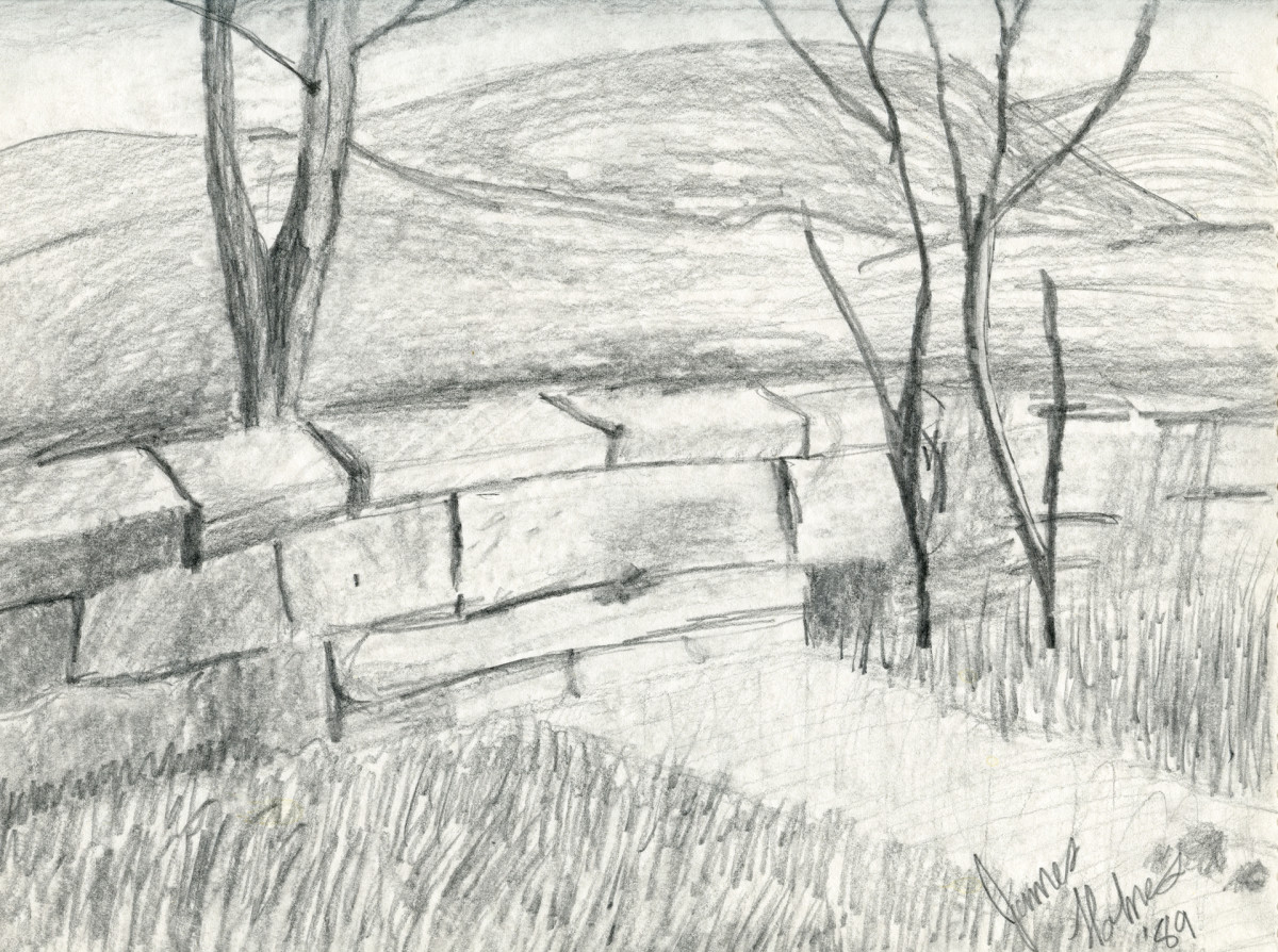 Stone Wall by James Joel Holmes 
