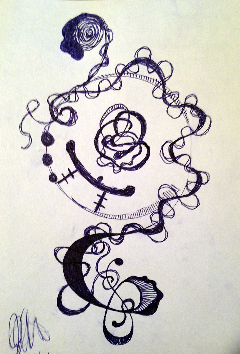 Sketch (Left Behind) by James Joel Holmes 