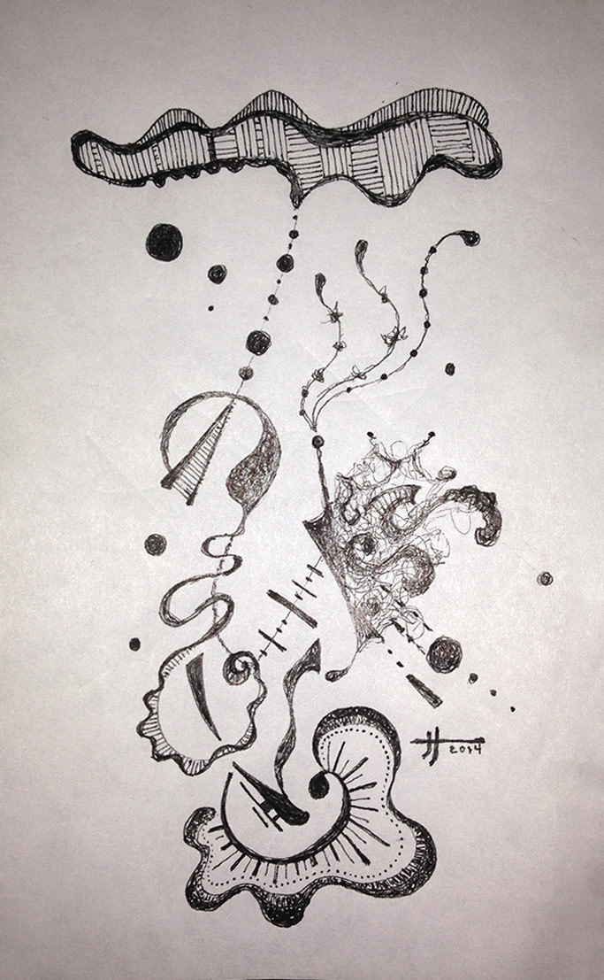Sketch (Left Behind) by James Joel Holmes 