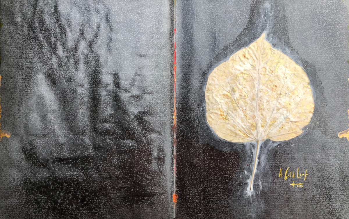 A Gold Leaf by James Joel Holmes 