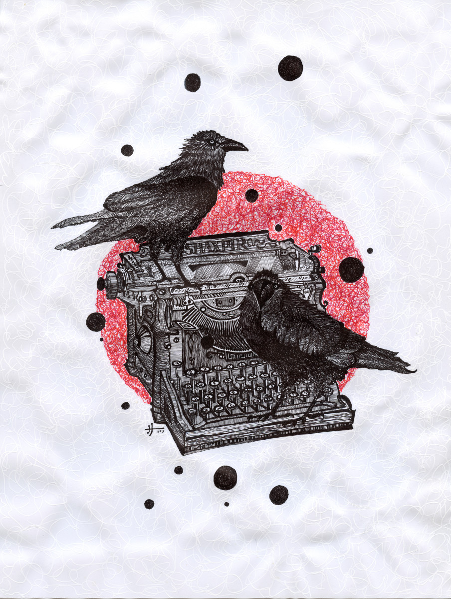 Writing Ravens by James Joel Holmes 