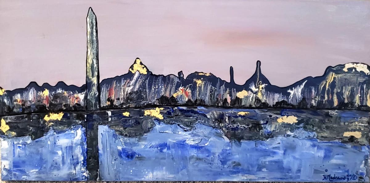 National Mall Abstract by Heather Medrano 