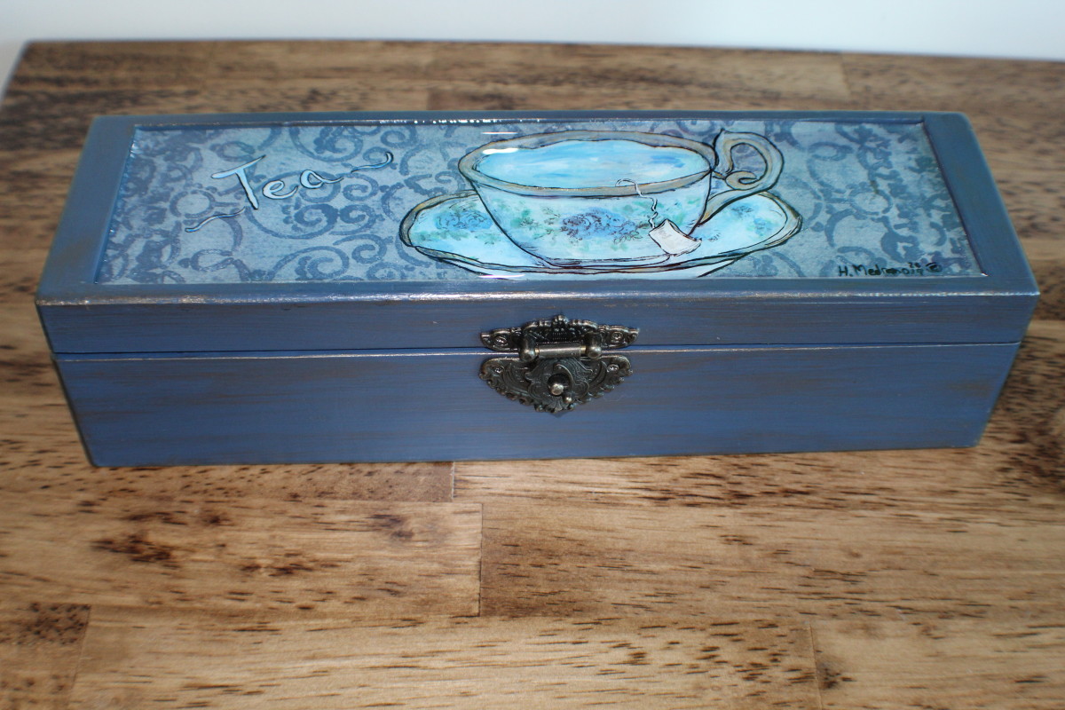 Tea box by Heather Medrano 