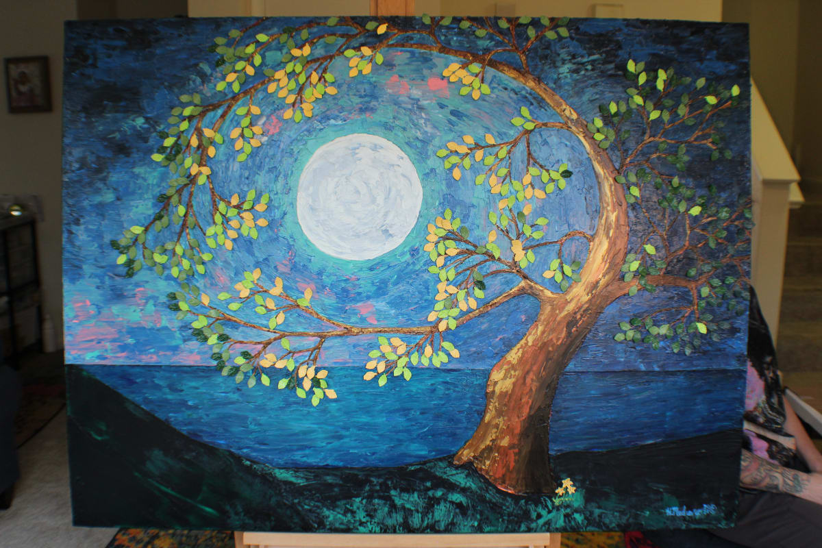 Under a Spring Moon by Heather Medrano | Artwork Archive