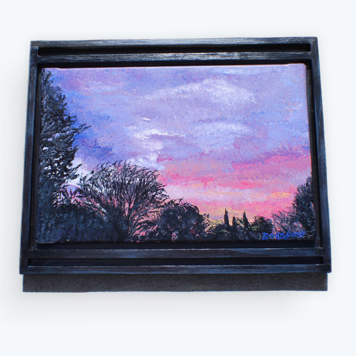 Breathe Backyard Sunsets by Heather Medrano 