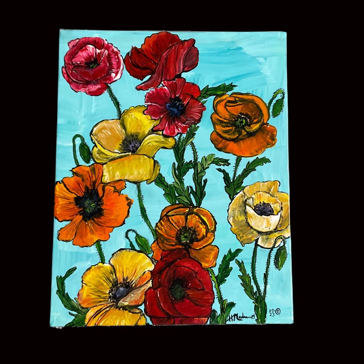 Poppies by Heather Medrano 