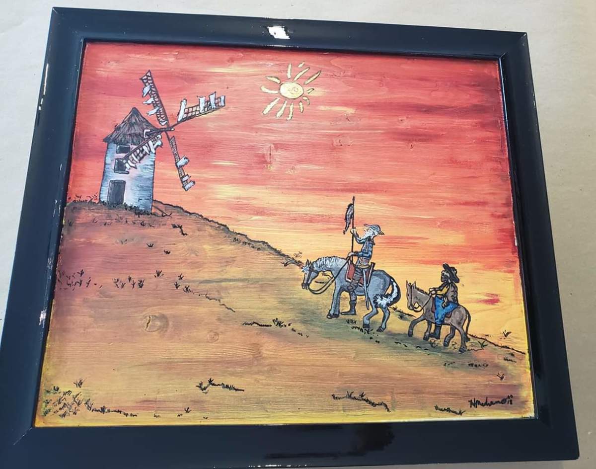 Sancho's Selfless Friendship by Heather Medrano, Image 1.