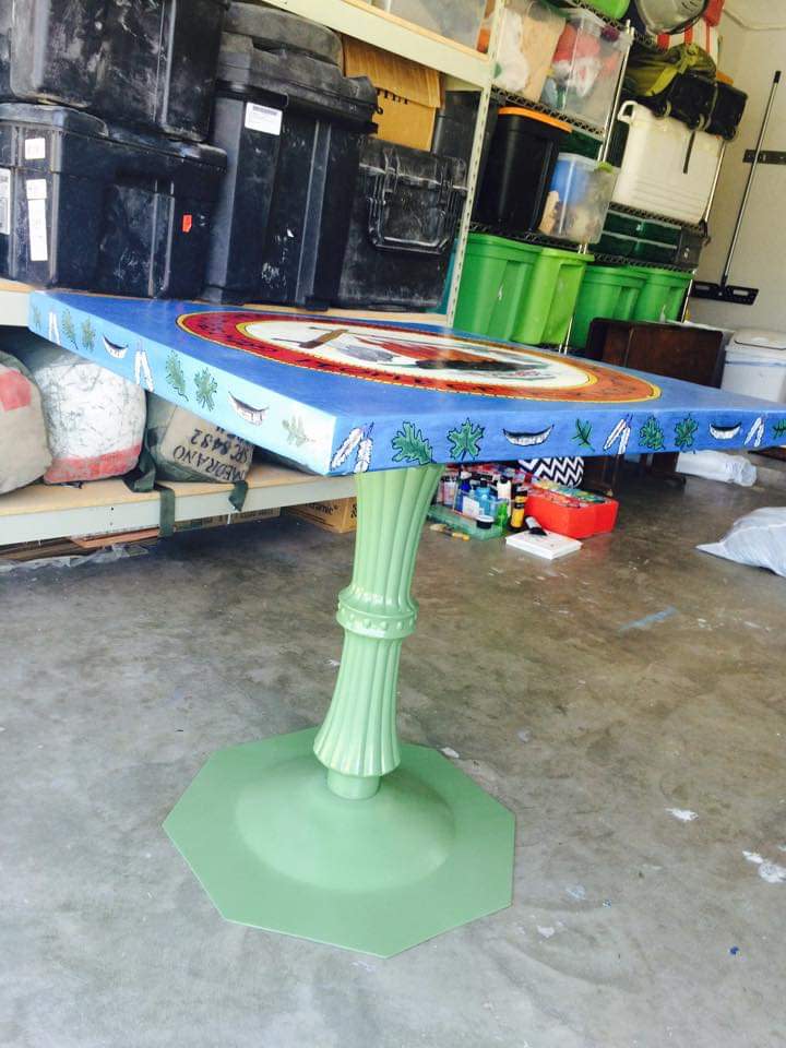 Den Tribe table by Heather Medrano 