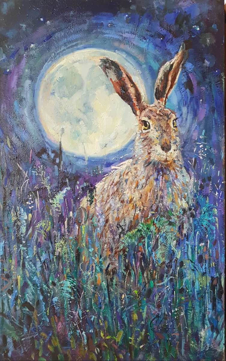 Hay Moon by Sue Gardner  