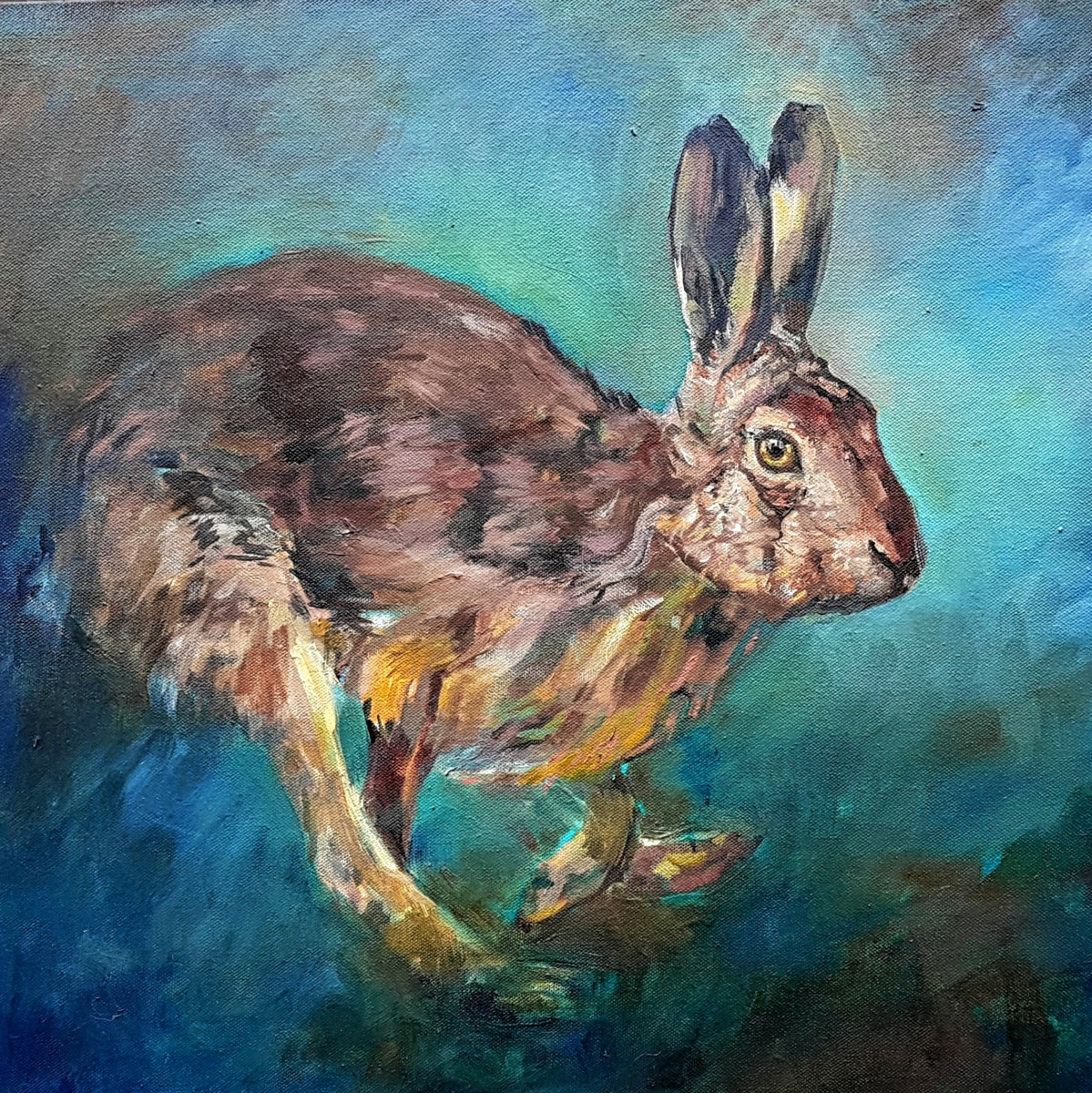 Running Hare by Sue Gardner  