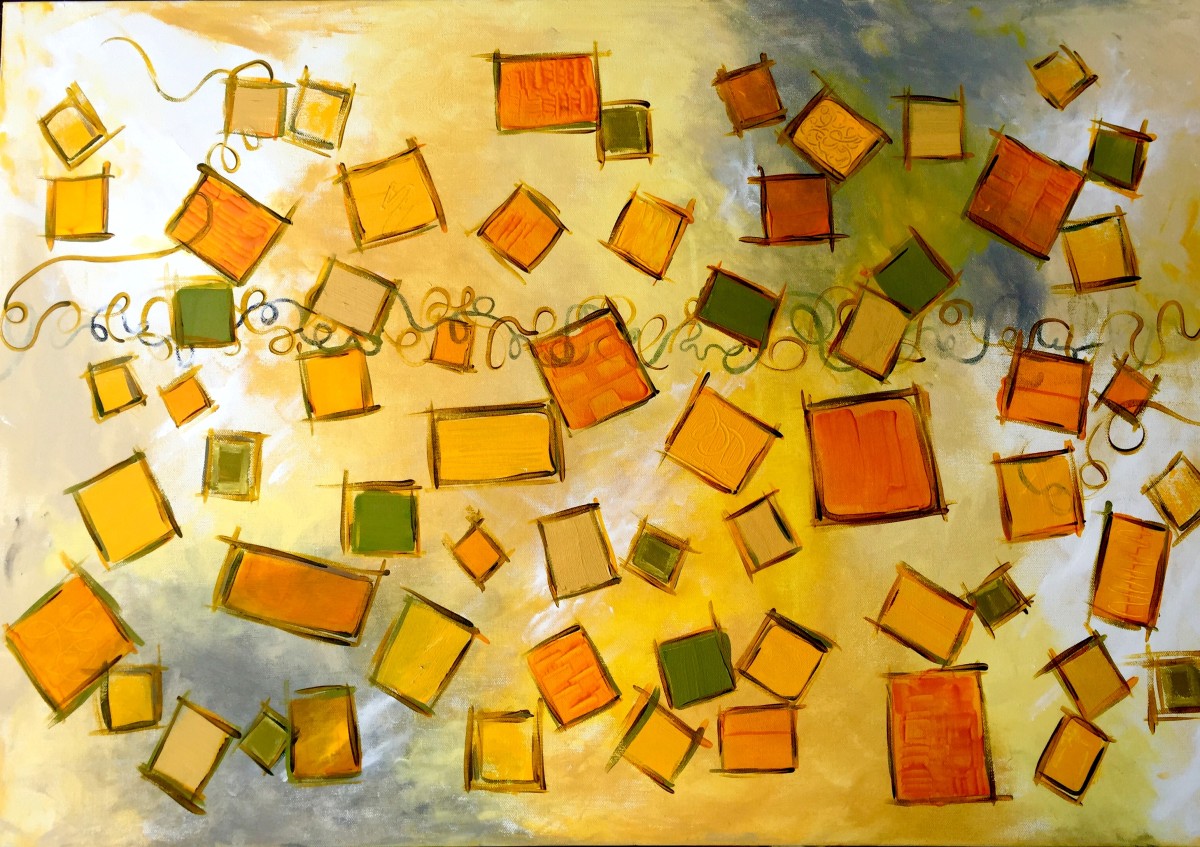 Scattered Pieces by Barbara Mosher - Mosher Studios 