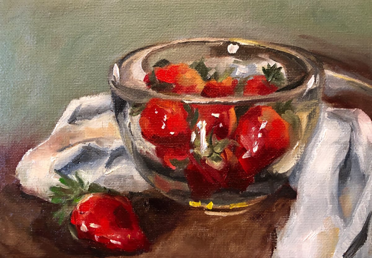 Bowl of Strawberries 