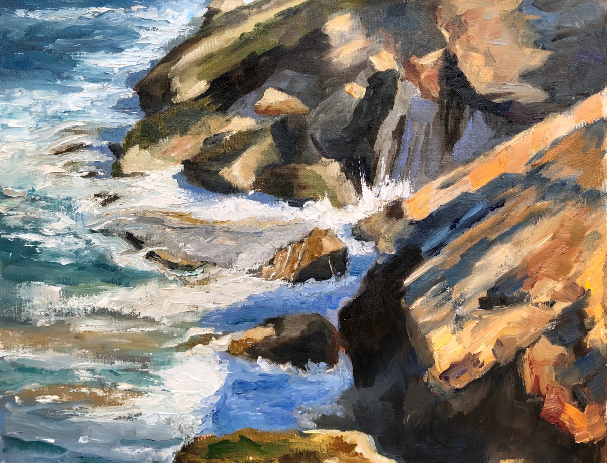 Rocky Coast by Ivana Ignjacevic 
