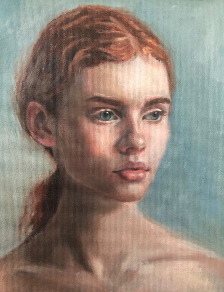 Red-headed Girl by Ivana Ignjacevic 