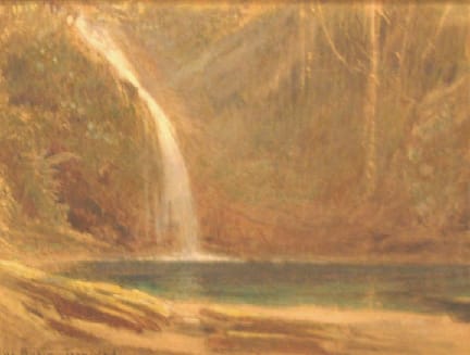 BLUE BASIN , TRNIDAD by ALBERT GOODWIN 