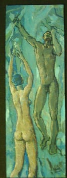 SEAGRAPE PICKERS by ALBERT HUIE 