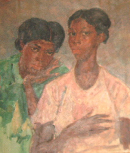 TWO SISTERS by AUGUSTUS JOHN 