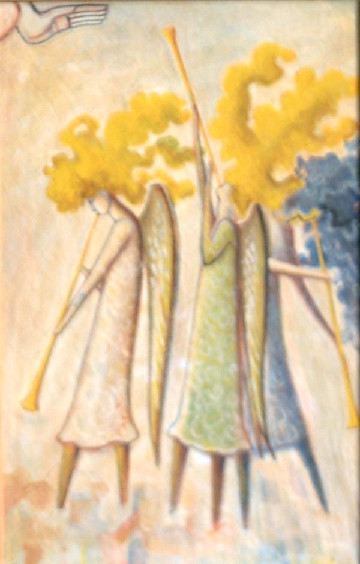 THREE ANGELS by CARL ABRAHAMS 