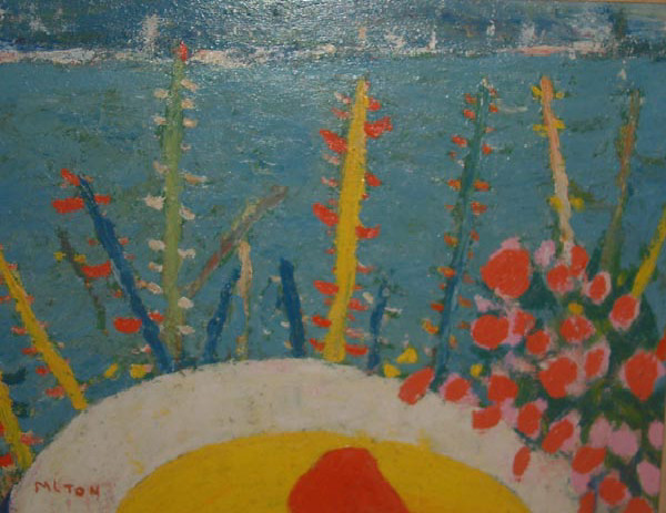 ACROSS THE BAY NO. 2(PORT HENDERSON), 1980 by GEORGE MILTON 