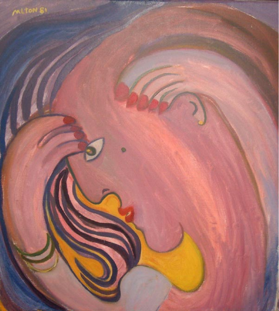 UNTITLED-(CONTEMPLATION), 1981 by GEORGE MILTON 