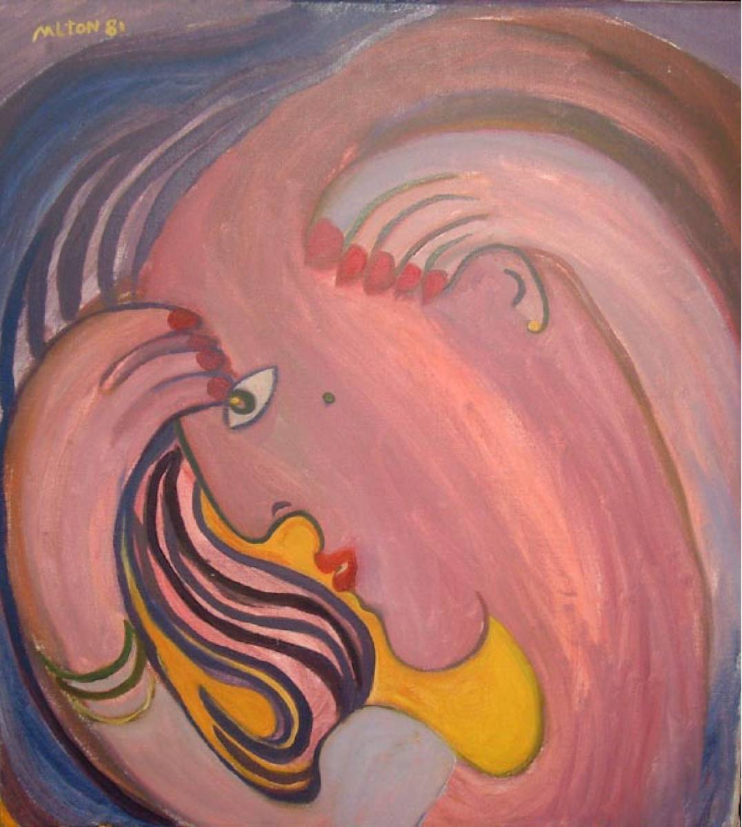 UNTITLED-(CONTEMPLATION), 1981 by GEORGE MILTON, Image 1.