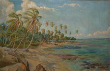 THE BEACH (UNTITLED) by JOHN WOOD 