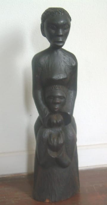 UNTITLED MOTHER AND CHILD by MALLICA REYNOLDS KAPO 