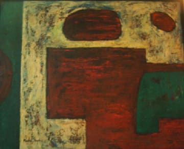 UNTITLED 3 (ABSTRACT) by KARL PARBOOSINGH 