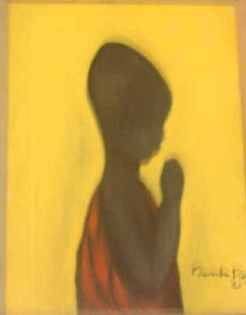 PRAYING BOY by NAMBA ROY 
