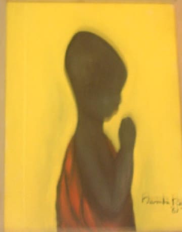 PRAYING BOY by NAMBA ROY, Image 1.