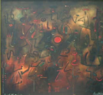 ARAWAK WAR DANCE by OSMOND WATSON 