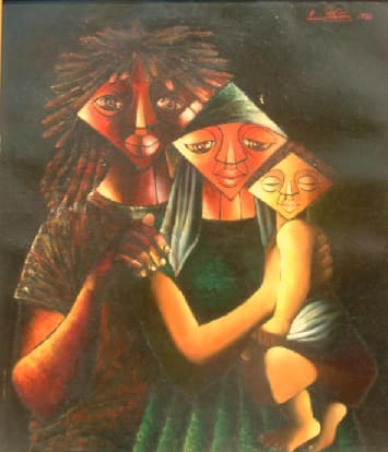 RASTA FAMILY by OSMOND WATSON 