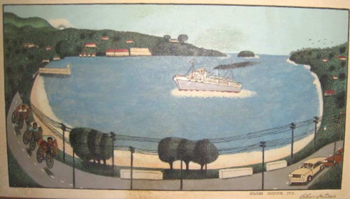 Bowden Harbour by SIDNEY MCLAREN 