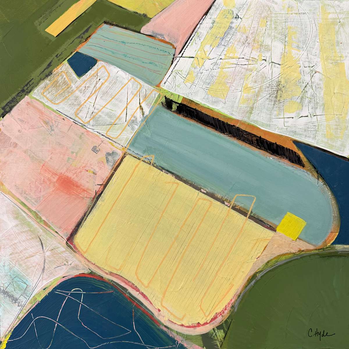 window seat V by Carolyn Hyde 