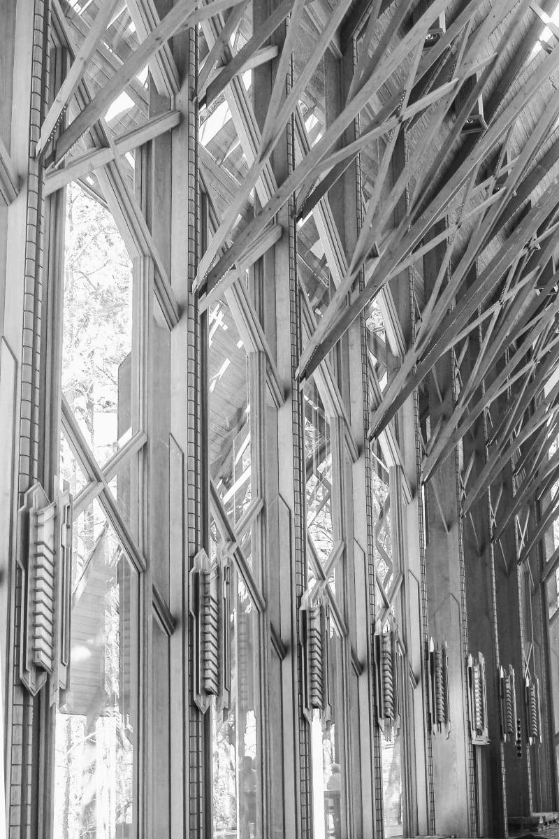 Glass Chapel: Lace and Light—Anthony Chapel 2 by Y. Hope Osborn 
