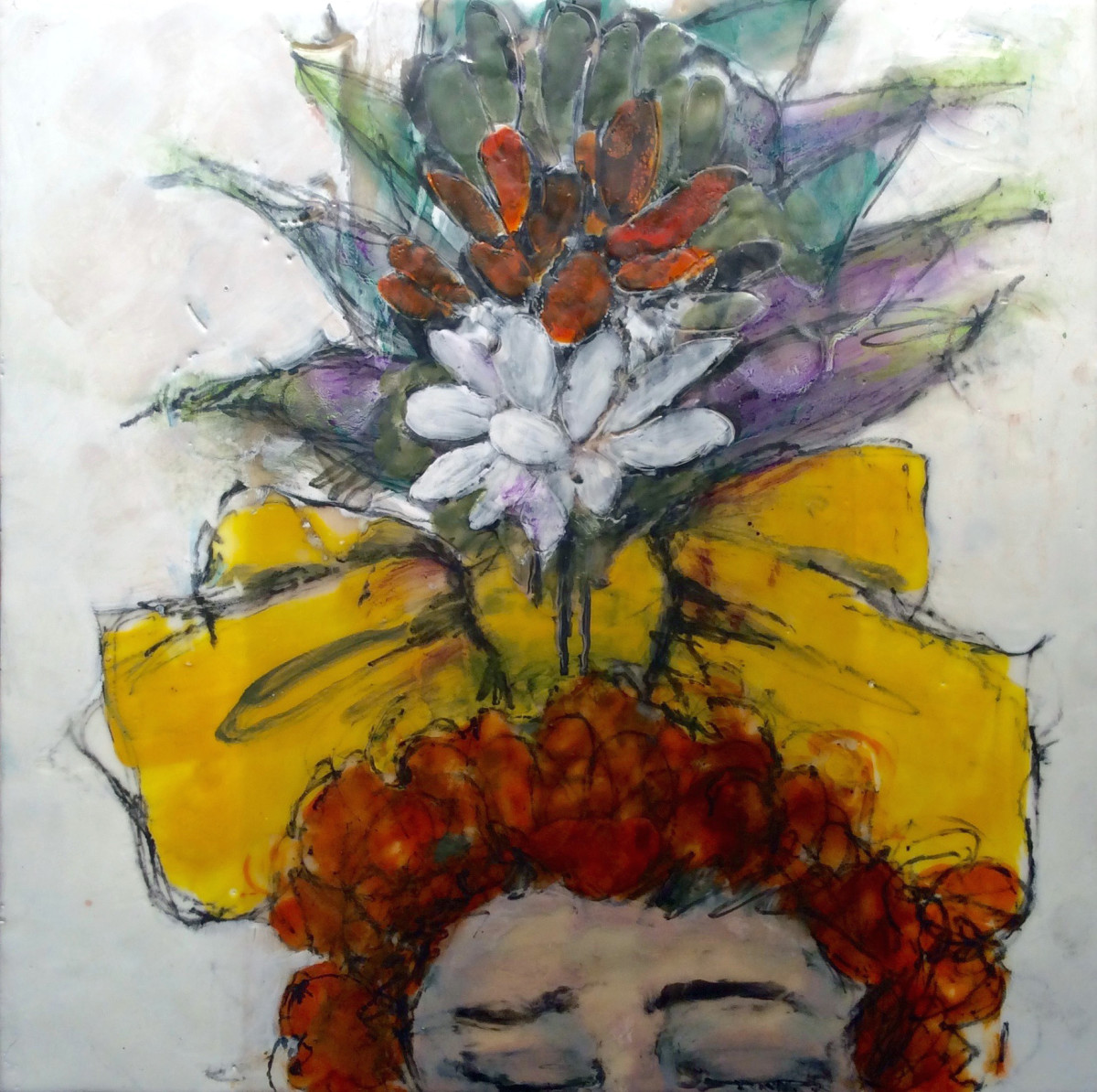 Big Bow Hat by Dianne Jean Erickson 