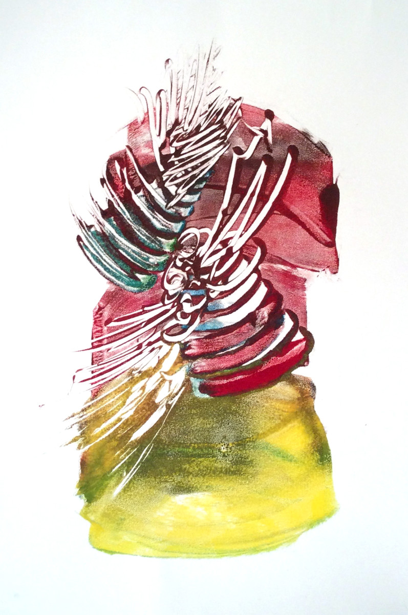 Big Yellow Present by Dianne Jean Erickson 