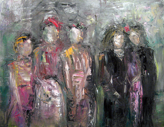 In a Row by Dianne Jean Erickson 