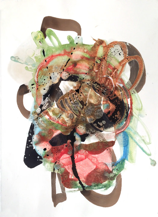 Walnut Red.11 by Dianne Jean Erickson 