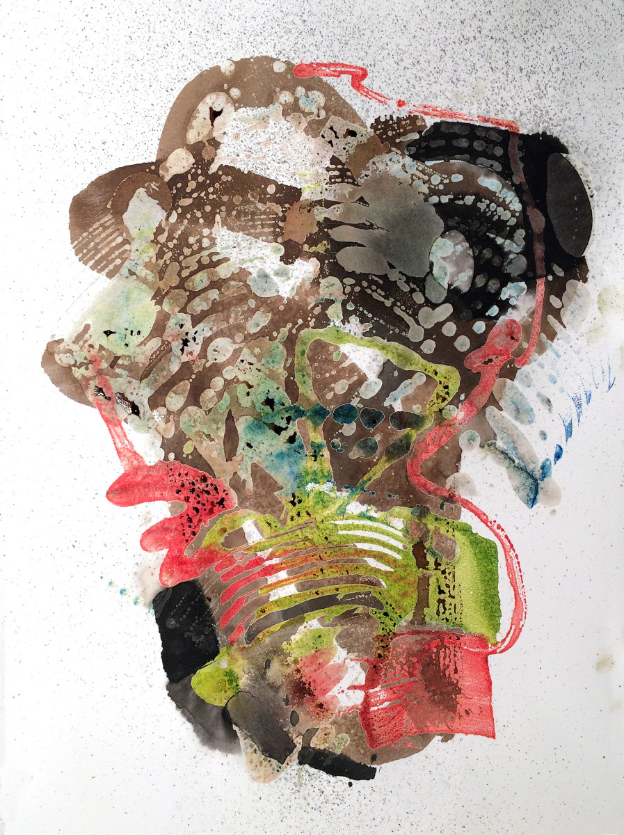 Walnut Red.13 by Dianne Jean Erickson 