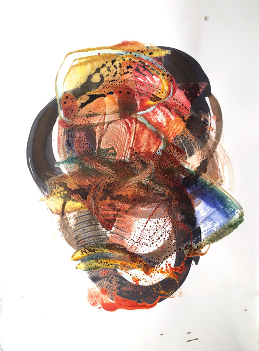 Walnut Red.6 by Dianne Jean Erickson 