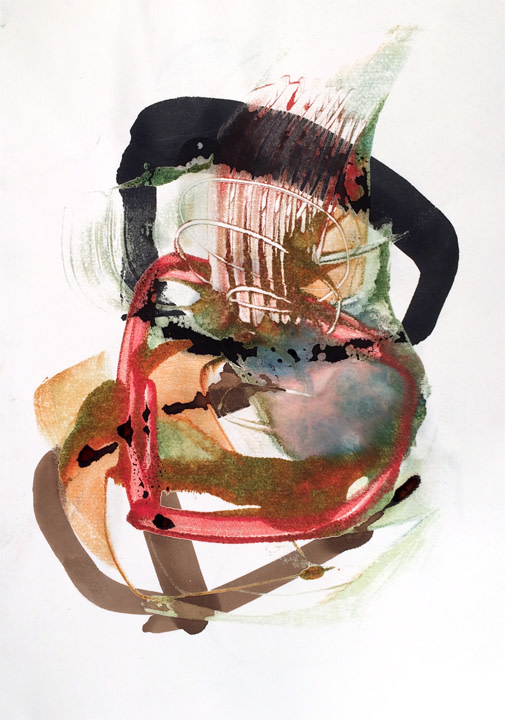 Walnut Red.8 by Dianne Jean Erickson 