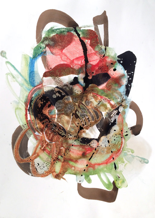 Walnut Red.9 by Dianne Jean Erickson 